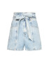 Tommy Jeans Pantaloni scurți de blugi New Paperbag Mom DW0DW10092 Albastru Relaxed Fit - Pled.ro