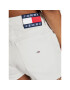 Tommy Jeans Pantaloni scurți de blugi DW0DW10079 Alb Regular Fit - Pled.ro