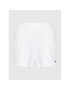 Tommy Jeans Pantaloni scurți sport Essential DW0DW12626 Alb Regular Fit - Pled.ro