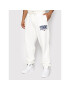 Tommy Jeans Pantaloni trening Collegiate DM0DM12548 Alb Relaxed Fit - Pled.ro