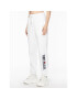 Tommy Jeans Pantaloni trening DW0DW15370 Alb Loose Fit - Pled.ro