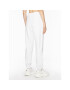 Tommy Jeans Pantaloni trening DW0DW15370 Alb Loose Fit - Pled.ro