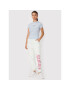 Tommy Jeans Pantaloni trening Tjw Bold DW0DW13760 Alb Relaxed Fit - Pled.ro