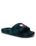 Tommy Jeans Papuci de casă Flag Slipper EM0EM01097 Verde - Pled.ro