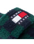 Tommy Jeans Papuci de casă Flag Slipper EM0EM01097 Verde - Pled.ro