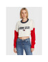 Tommy Jeans Pulover Archive DW0DW14314 Bej Relaxed Fit - Pled.ro