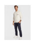 Tommy Jeans Pulover Signature DM0DM15062 Alb Relaxed Fit - Pled.ro