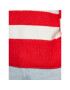 Tommy Jeans Pulover Stripe Badge DW0DW14956 Roșu Regular Fit - Pled.ro