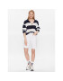 Tommy Jeans Pulover Summer Crochet DW0DW15404 Bleumarin Relaxed Fit - Pled.ro