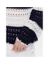 Tommy Jeans Pulover Summer Crochet DW0DW15404 Bleumarin Relaxed Fit - Pled.ro