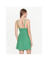 Tommy Jeans Rochie de zi DW0DW15360 Verde Regular Fit - Pled.ro