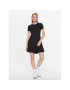 Tommy Jeans Rochie de zi Logo DW0DW15755 Negru Regular Fit - Pled.ro