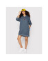 Tommy Jeans Rochie de zi Timeless Box DW0DW12866 Bleumarin Relaxed Fit - Pled.ro