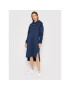 Tommy Jeans Rochie tricotată Longline DW0DW12012 Bleumarin Relaxed Fit - Pled.ro