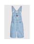 Tommy Jeans Salopetă Dungaree DW0DW12424 Albastru Regular Fit - Pled.ro