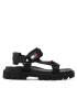 Tommy Jeans Sandale Chunky Tech Sandal EM0EM00997 Negru - Pled.ro