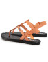 Tommy Jeans Sandale Color Block Basic Thong Sandal EN0EN00908 Portocaliu - Pled.ro