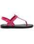 Tommy Jeans Sandale Color Block Basic Thong Sandal EN0EN00908 Roz - Pled.ro