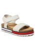 Tommy Jeans Sandale Flag Outsole Sandal EN0EN02122 Bej - Pled.ro