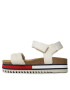 Tommy Jeans Sandale Flag Outsole Sandal EN0EN02122 Bej - Pled.ro