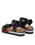 Tommy Jeans Sandale Flag Outsole Sandal EN0EN02122 Negru - Pled.ro