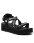 Tommy Jeans Sandale Flfrm Eva Sndl EN0EN02119 Negru - Pled.ro