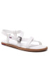 Tommy Jeans Sandale Leather Sandal EN0EN01809 Alb - Pled.ro