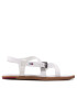 Tommy Jeans Sandale Leather Sandal EN0EN01809 Alb - Pled.ro