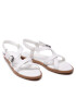 Tommy Jeans Sandale Leather Sandal EN0EN01809 Alb - Pled.ro