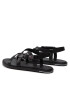 Tommy Jeans Sandale Leather Sandal EN0EN01809 Negru - Pled.ro