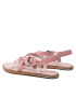 Tommy Jeans Sandale Leather Sandal EN0EN01809 Roz - Pled.ro