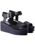 Tommy Jeans Sandale Sporty Denim Flatform Sandal EN0EN00221 Bleumarin - Pled.ro