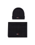 Tommy Jeans Set Fular și Căciulă TJM Scarf And Beanie Gp AM0AM08344 Negru - Pled.ro