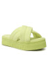 Tommy Jeans Șlapi Fltfrm Sandal EN0EN02116 Verde - Pled.ro