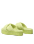 Tommy Jeans Șlapi Fltfrm Sandal EN0EN02116 Verde - Pled.ro