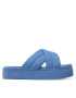 Tommy Jeans Șlapi Fltrm Sandal EN0EN02116 Albastru - Pled.ro