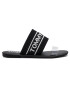 Tommy Jeans Șlapi Knit Flat Sandal EN0EN00533 Negru - Pled.ro