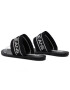 Tommy Jeans Șlapi Knit Flat Sandal EN0EN00533 Negru - Pled.ro