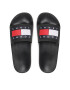 Tommy Jeans Șlapi Pool Slide Ess EM0EM01191 Negru - Pled.ro