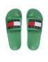 Tommy Jeans Șlapi Pool Slide Ess EM0EM01191 Verde - Pled.ro