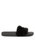 Tommy Jeans Șlapi Tjw Fur Pool Slide EN0EN02410 Negru - Pled.ro