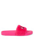 Tommy Jeans Șlapi Tjw Fur Pool Slide EN0EN02410 Roz - Pled.ro