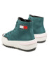 Tommy Jeans Sneakers Nubuck Mid Run Cleat EN0EN01982 Verde - Pled.ro