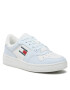 Tommy Jeans Sneakers Tjw Retro Basket Leather Seasonal EN0EN02204 Alb - Pled.ro