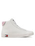 Tommy Jeans Sneakers Varisty Mid Wmns EN0EN01961 Alb - Pled.ro