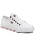 Tommy Jeans Teniși Low Cut Vulc EN0EN01351 Alb - Pled.ro