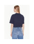 Tommy Jeans Tricou Archive DW0DW14913 Bleumarin Cropped Fit - Pled.ro