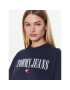 Tommy Jeans Tricou Archive DW0DW14913 Bleumarin Cropped Fit - Pled.ro