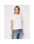 Tommy Jeans Tricou C Neck DW0DW09198 Alb Regular Fit - Pled.ro