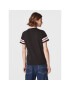 Tommy Jeans Tricou Collegiate DW0DW14906 Negru Relaxed Fit - Pled.ro